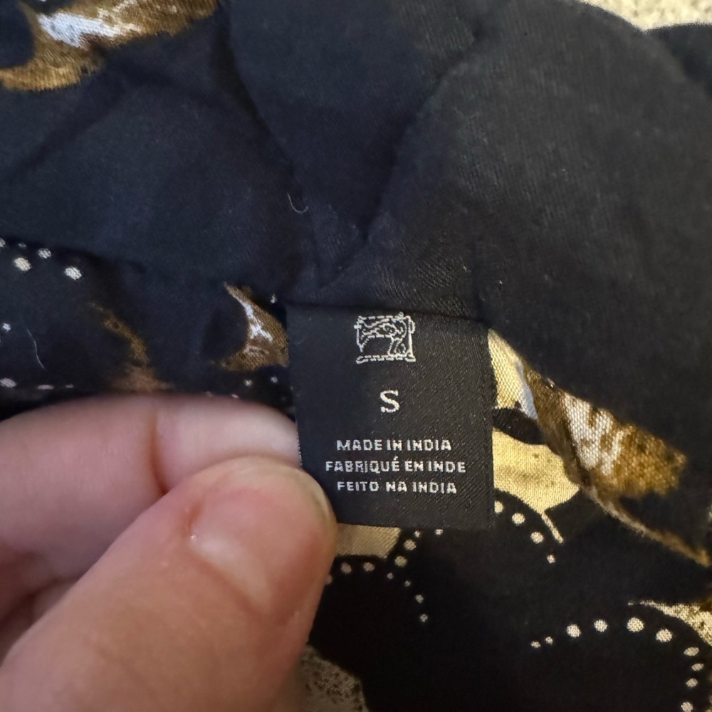 Scotch & Soda Black and Gold Patterned Vest Casual - Picture 5 of 8